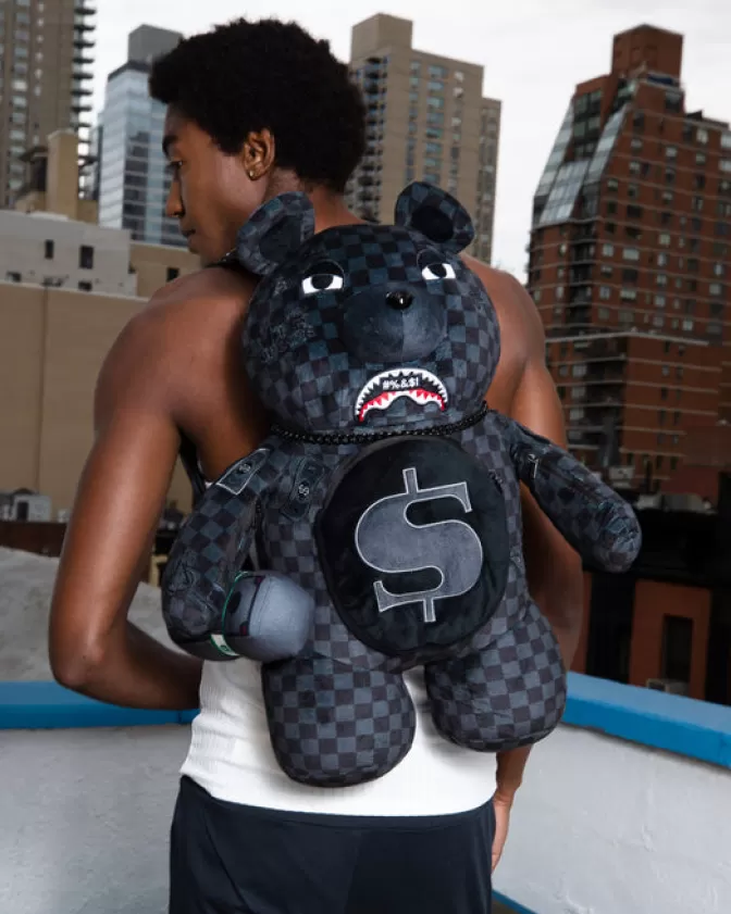 Sprayground TEDDY BEAR BACKPACKS | BACKPACKS*'WHAT THE BEEP' SHARK MONEYBEAR TEDDYBEAR BACKPACK