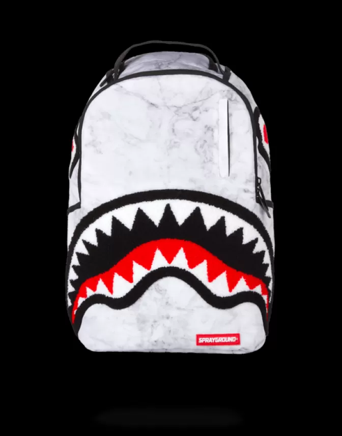 Sprayground BACKPACKS*WHITE MARBLE BACKPACK