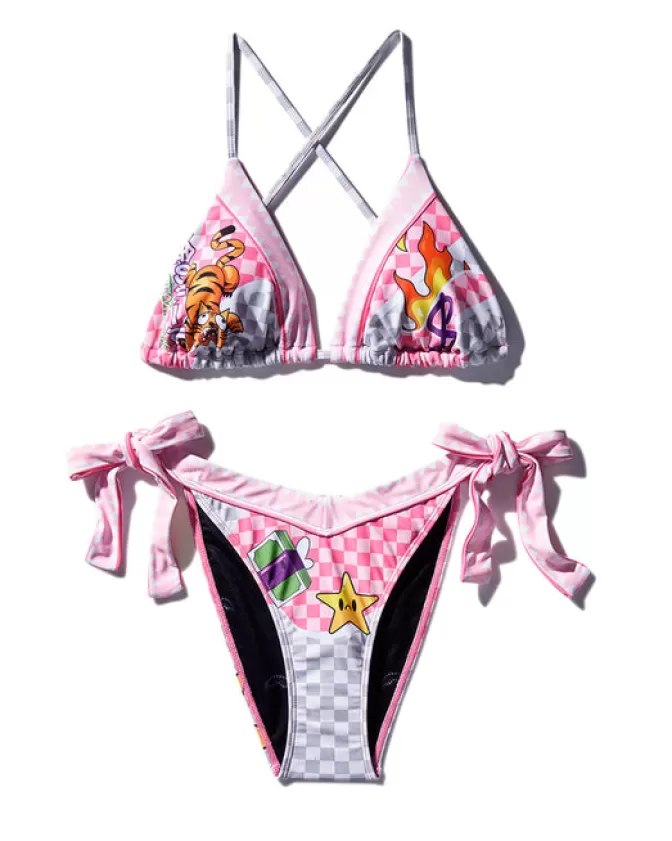 Sprayground SWIMWEAR*WTF ART BIKINI