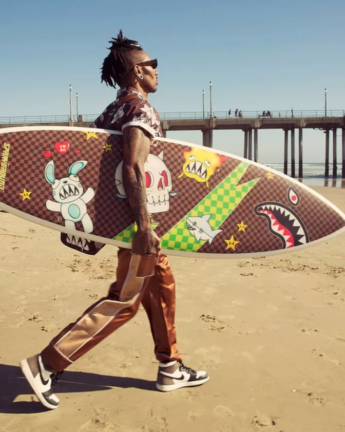 Sprayground SURFBOARDS*WTF SURFBOARD