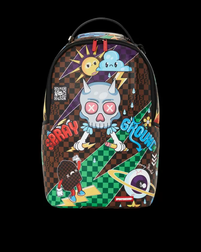 Sprayground BACKPACKS*WTF WTF BACKPACK (DLXV)