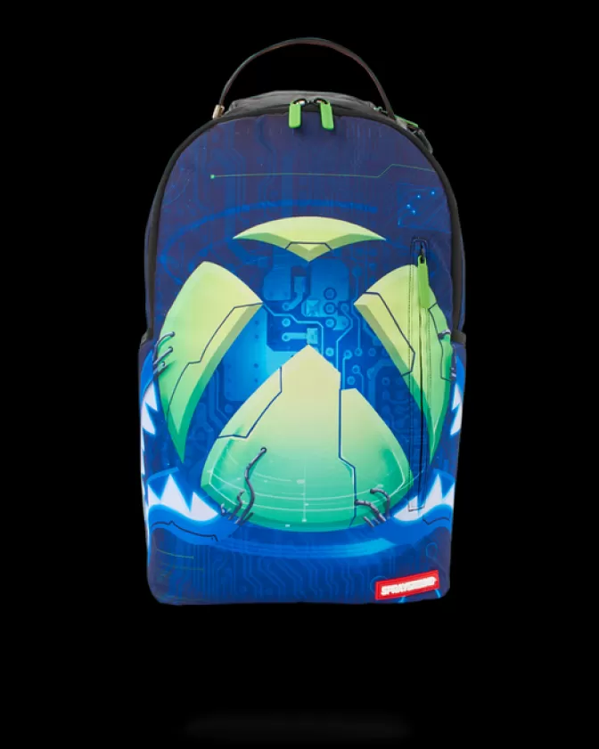 Sprayground BACKPACKS*XBOX SHARK DIGITAL SPHERE