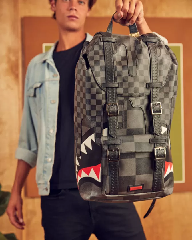 Sprayground HILLS | BACKPACKS*XTC GREY SHARKS IN PARIS HILLS BACKPACK