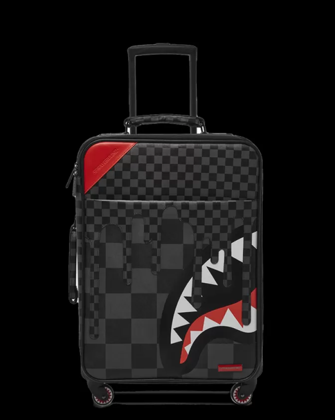 Sprayground XTC GREY SHARKS IN PARIS JETSETTER CARRY-ON LUGGAGE Cheap