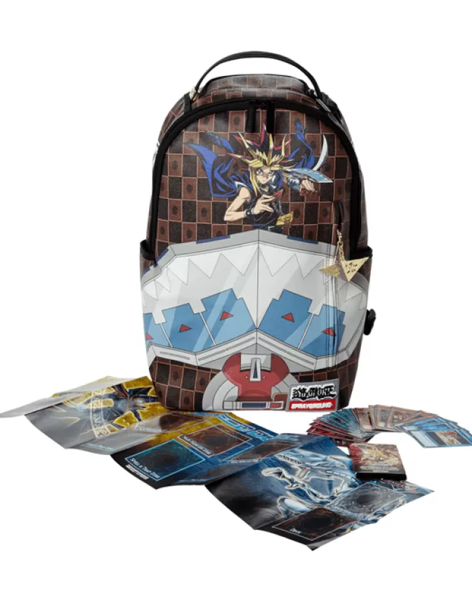 Sprayground BACKPACKS*YU GI OH DUAL DISK SHARK